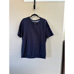 Luke & Dutch Men's Blue Short Sleeve Shirt, men's short‎ sleeve shirt